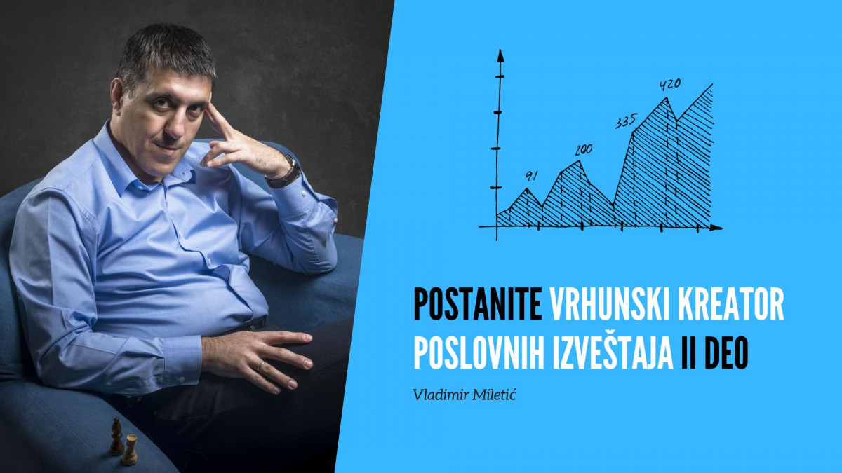 Postanite vrhunski kreator poslovnih izveštaja – II deo